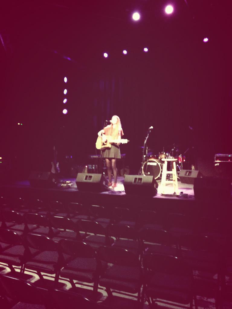 keithrenee's tweet photo. Bryanne Lamoureux onstage soundchecking! So excited for our openings acts. http://t.co/ye1Y3rP5GY