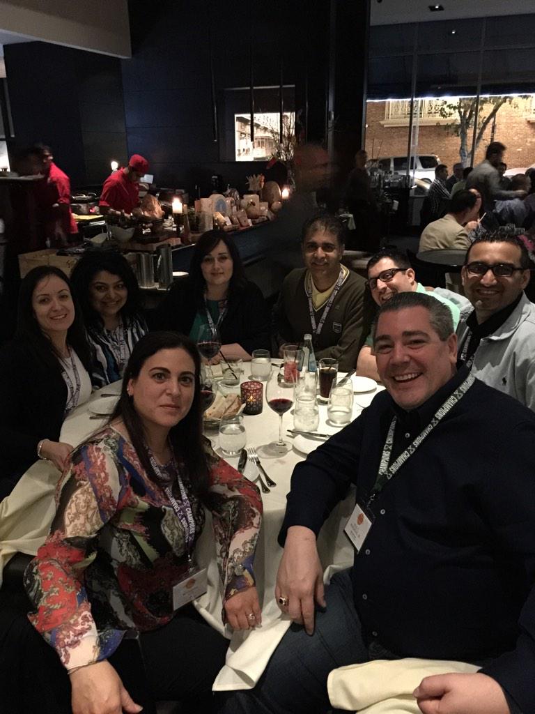 At TD Champions Dinner with Brampton Team. @FaisalY_td <a href="/MarianneMviezzi/">Marianne Iezzi</a> <a href="/tracey/">Trace Arlen Holland</a>.mac_td