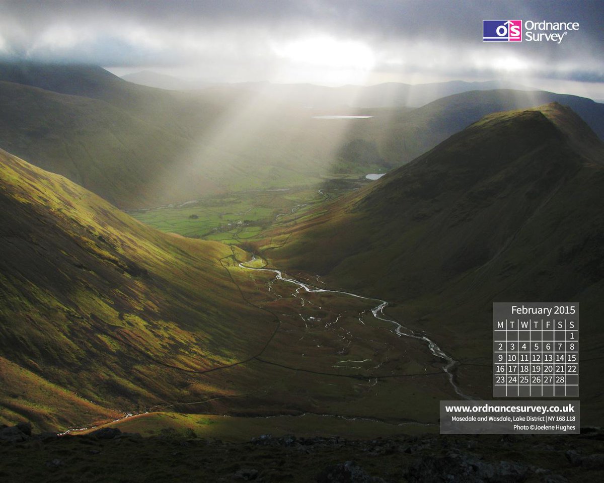 Download February's #wallpaper - Mosedale and Wasdale in the #LakeDistrict ow.ly/I5wQo