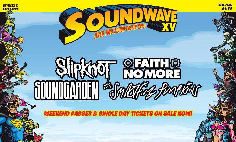 soundwavefest's tweet photo. SOUNDWAVE 2015 #SW15
Visit the Line Up Page for full list
http://t.co/lNFFjejGmr
BUY TICKETS
http://t.co/jWwxRaVXEu http://t.co/eHjSgNLt3G