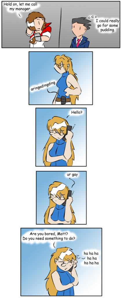 This really seems like something they would do #aceattorney #phoenixwright