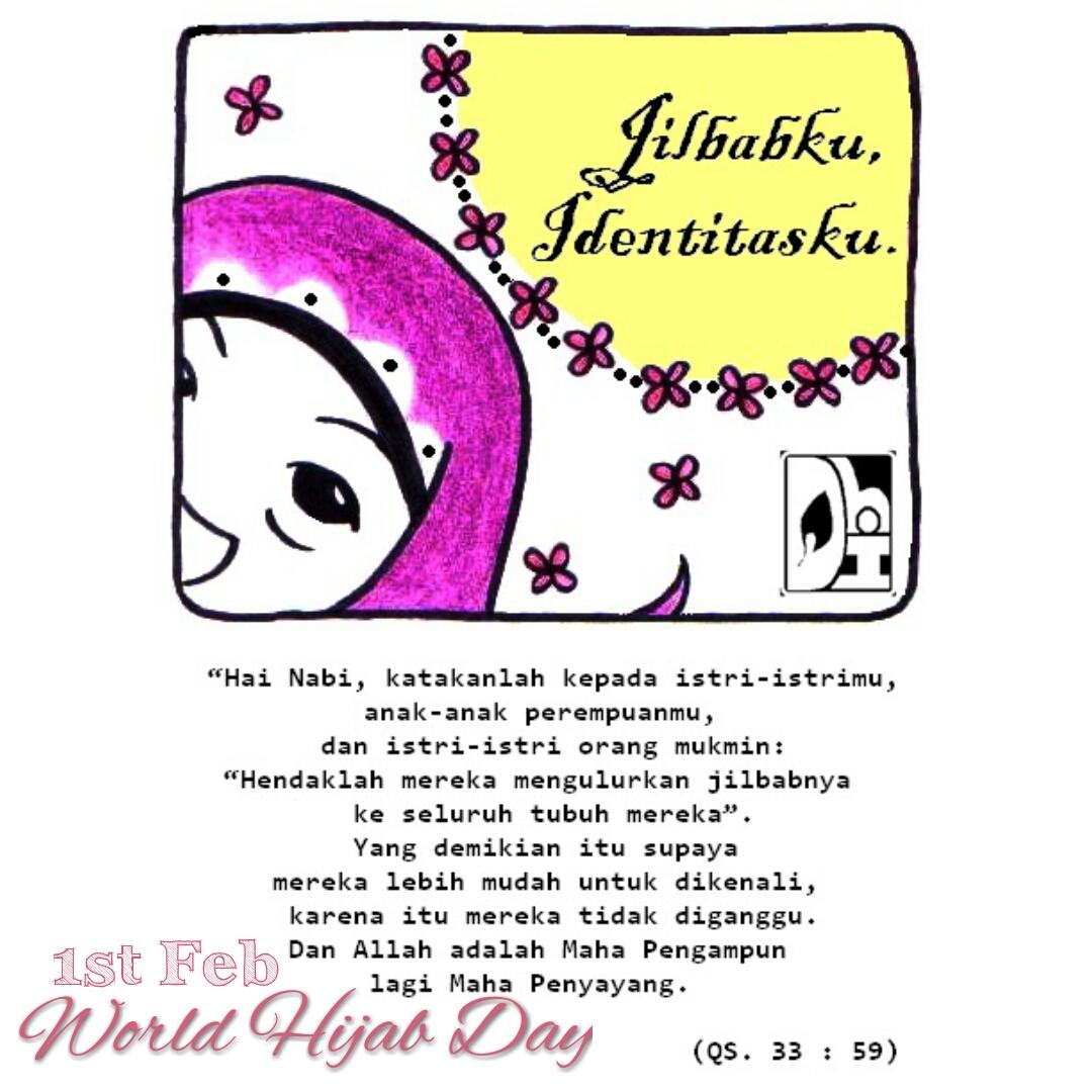 1 February! Selamat Hari Hijab Sedunia! :)