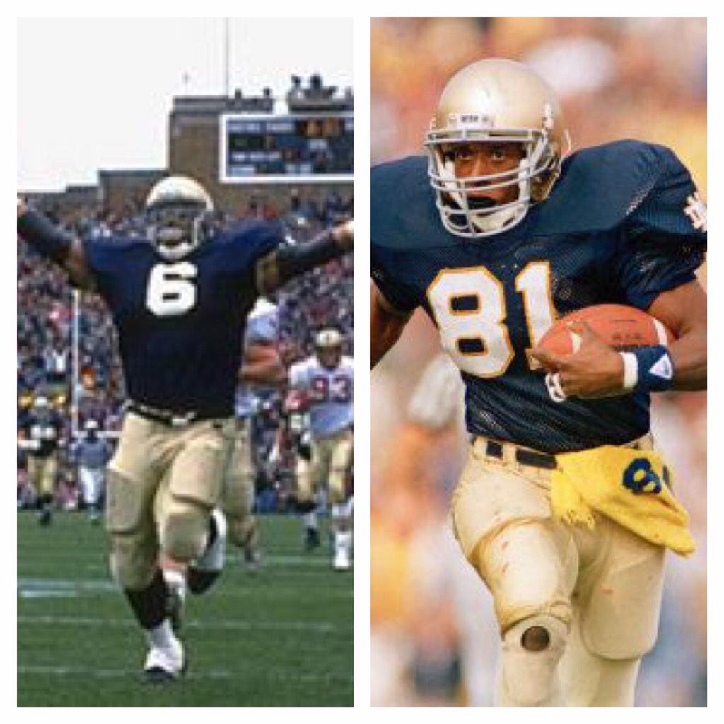 RockySwift's tweet photo. Congrats to Jerome Bettis and Tim Brown HOF Bound!!! #GoIrish #HOF2015 #BettisHOF #TimBrownToCanton http://t.co/pNAfldCuuG