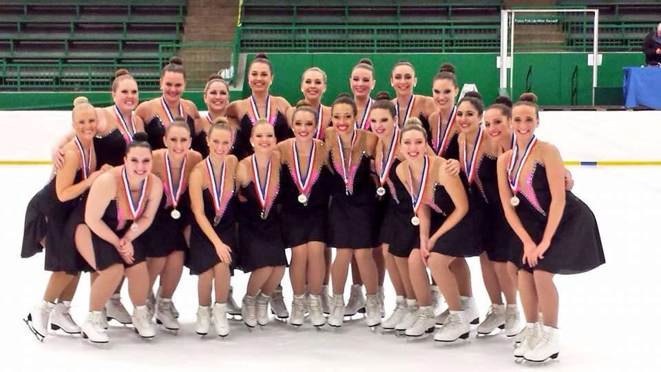 MIDWESTERN SILVER MEDALISTS WHAT UP MSUSST✨💥🔫 love this squad to the moon and back 💚💚