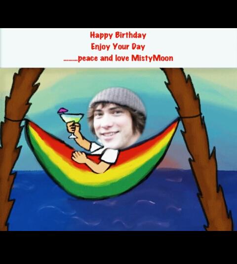  Happy birthday Andrew vanwyngarden. Congratulations 