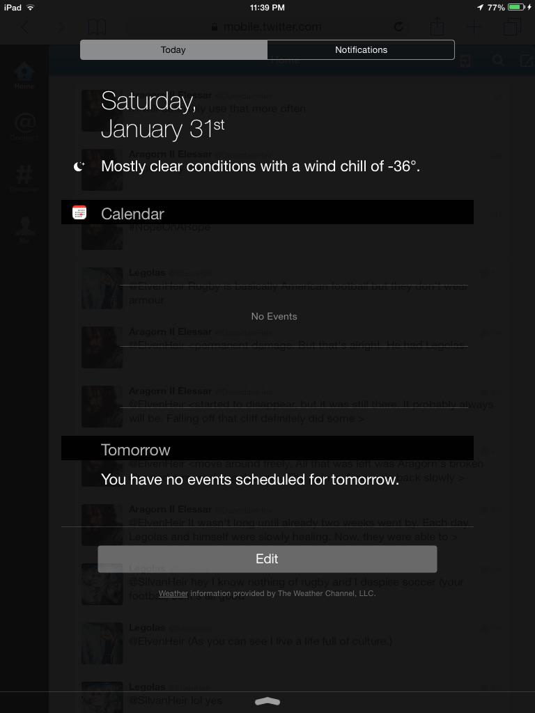 //SCREW THESE COLD TEMPERATURES.