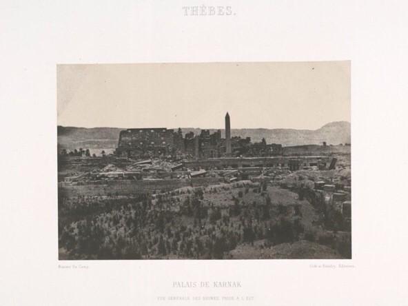 ConsortiumX's tweet photo. Traveling With Gustave #Flaubert (1849-1851), #Karnak [April-May 1850], By Maxime #DuCamp | #NYPL @ste_trombetti http://t.co/xeAqoneeAW