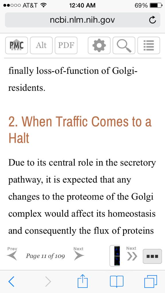 cytoskeletonOIC's tweet photo. The Golgi body and ER cause problems for the body as a whole  
#AHSOIC15 http://t.co/3RdCHn8chP