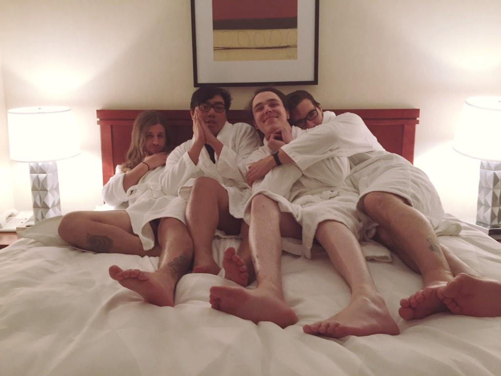 THE SWING TOWN LADS #BATHROBES