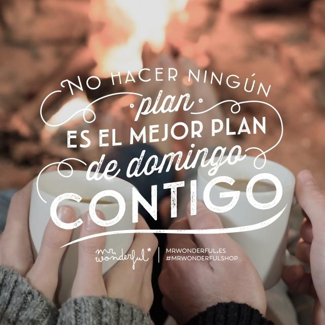 mrwonderful_'s tweet photo. El mejor plan de un domingo es no hacer planes. #mrwonderfulshop http://t.co/TghYAeDoMK