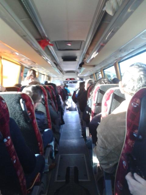 Comenzamos nuestra peregrinación hacia Moguer, gran dia nos espera!!