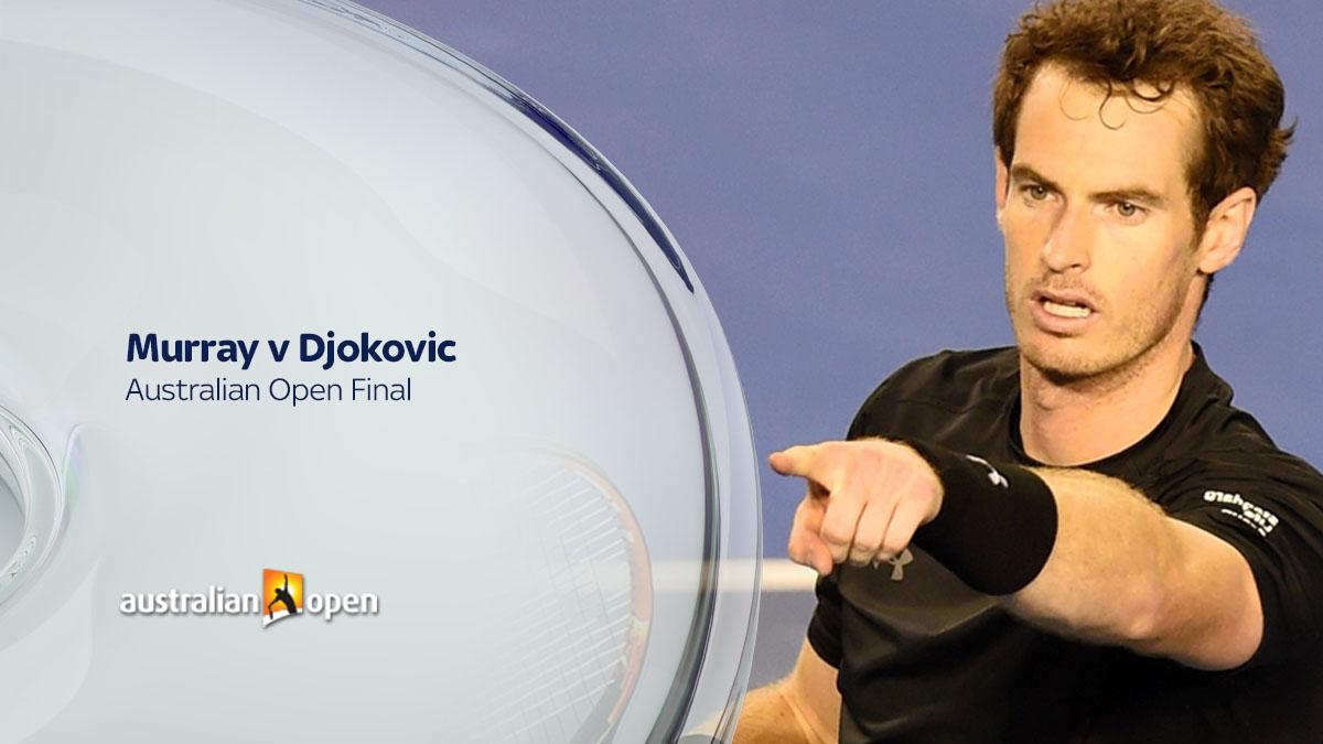 SkySportsTennis's tweet image. Who's going to win the #AusOpen final? RT for Andy Murray or FAV for Novak Djokovic