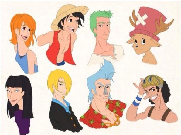 dekiruotokoona's tweet photo. ONE PIECEのキャラをディズニー風にするとこうなるらしい！ https://t.co/NkaHom9Lv0