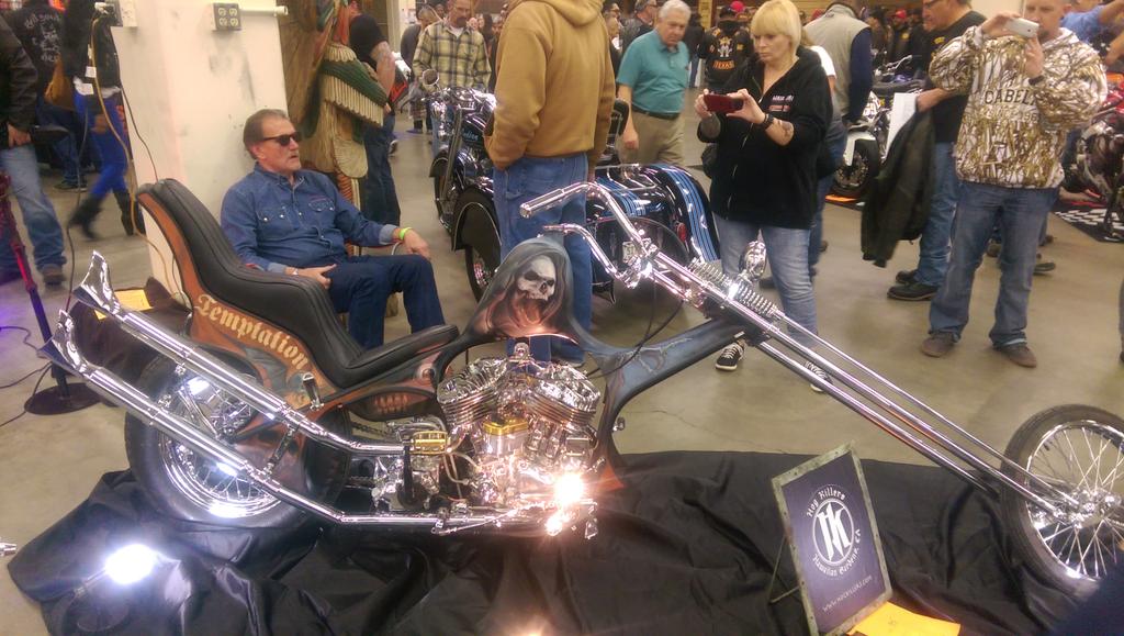 UntilTheyFall's tweet image. Denver bike show !!