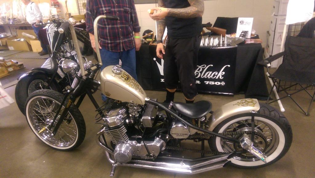 UntilTheyFall's tweet image. Denver bike show !!