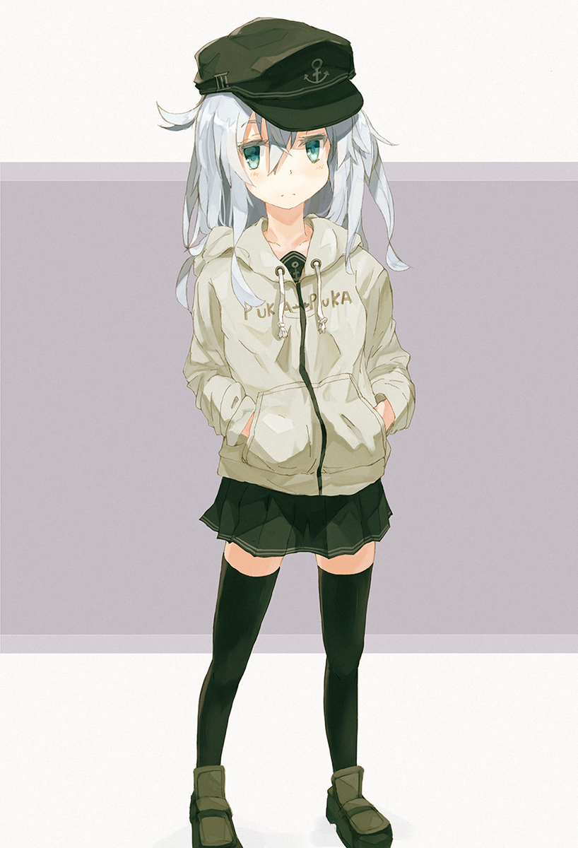 響(艦これ) 「第二回 響にパーカー着せたいの会 」|柏井（カシイ）のイラスト