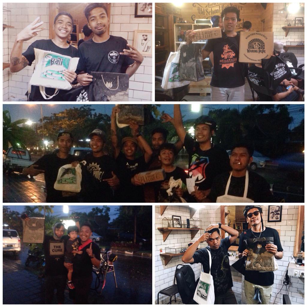 The winners of BALIbalapliar 6th "kudamacan roots and destroy"