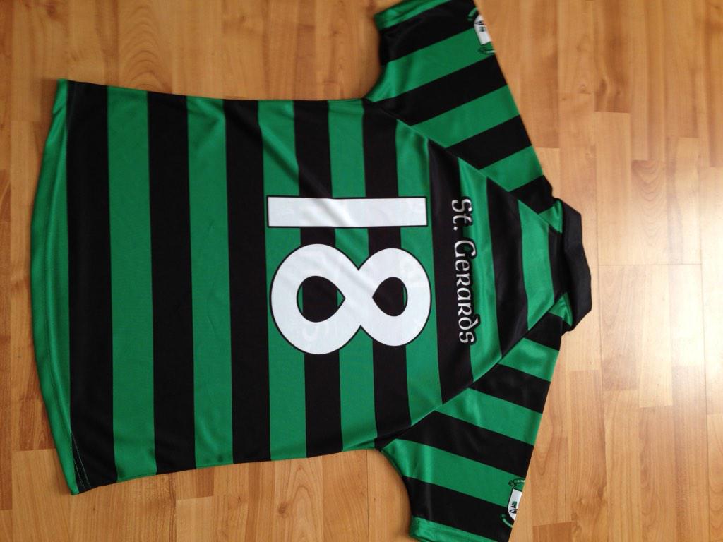 St. Gerard's Jersey 2015 #ShamrocksMagpies