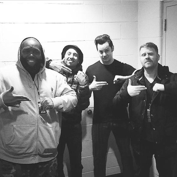  Happy Birthday Month, here\s Run the Jewels, Zack de la Rocha, and Jack White doing the RTJ sign 