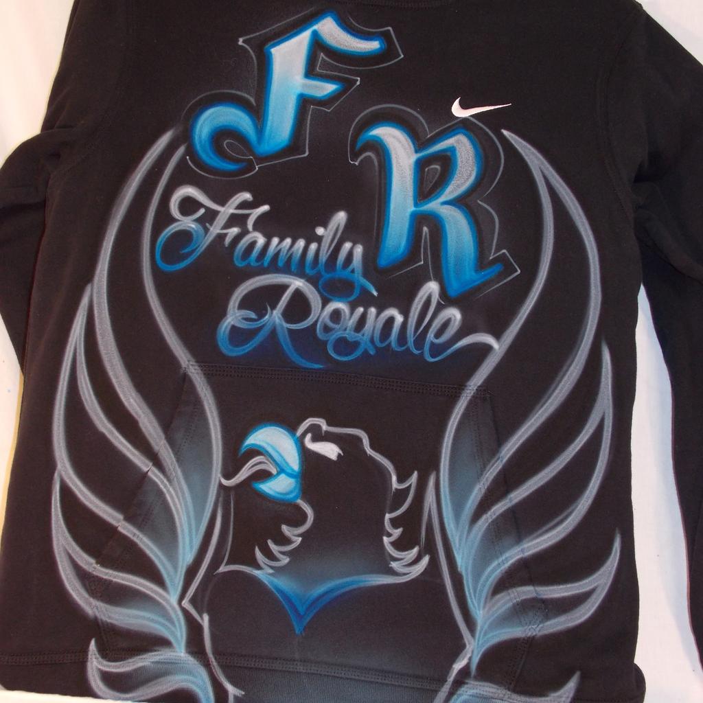 #customhoodies #pittsburghairbrush #airbrushart