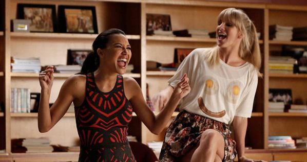 Happy 28th birthday to Heather Morris! Brittany &amp; Santana are among our 28 fave Glee 