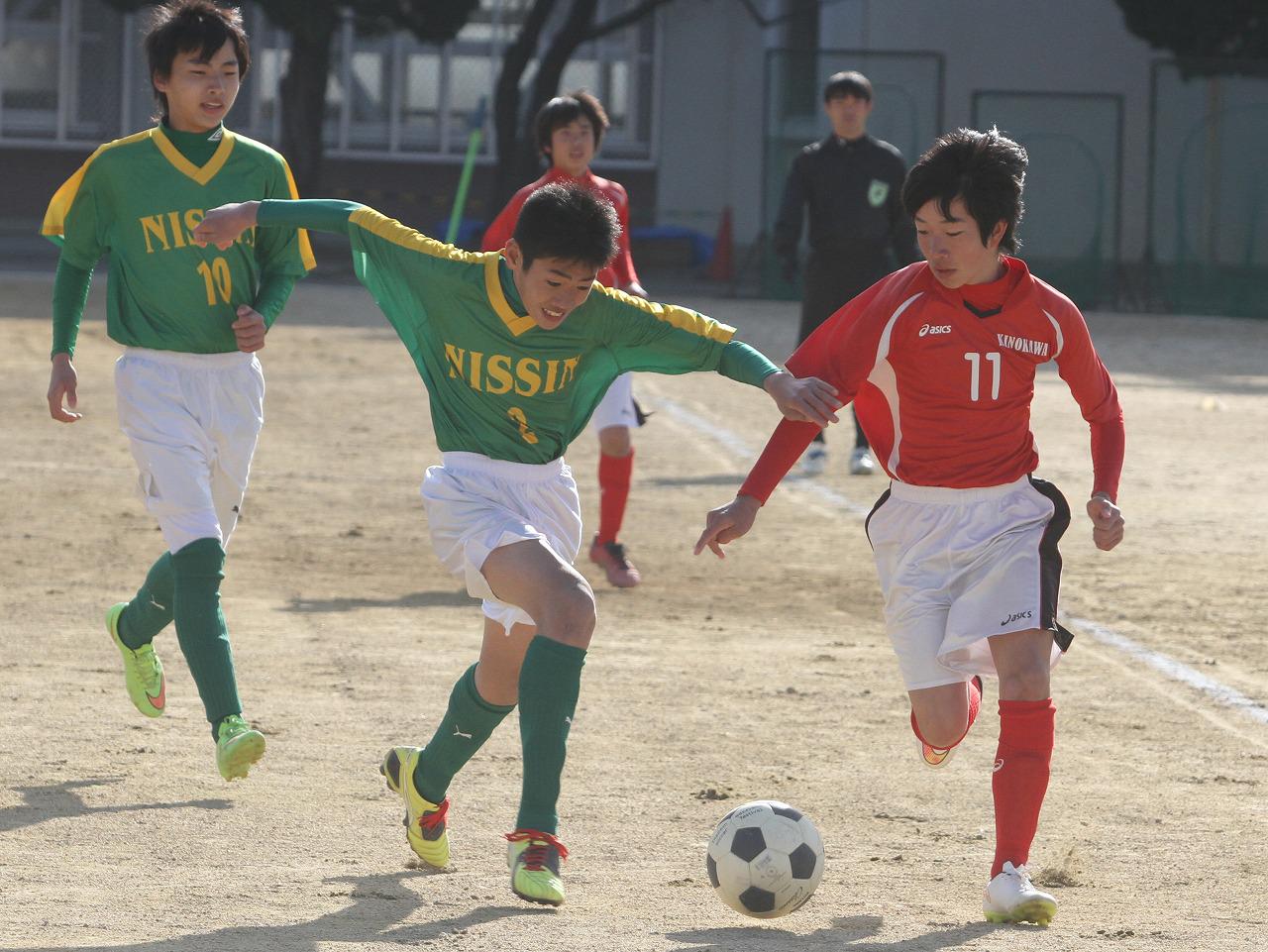報道ワカヤマ Twitterissa ２０１４年度の和歌山市中学校サッカー新人選手権大会決勝は 日進がｐｋ戦の末に紀之川を下して昨秋の市 総体に続き２冠を果たした 両チームは県大会に出場する Http T Co Mfvp7ouauu Twitter