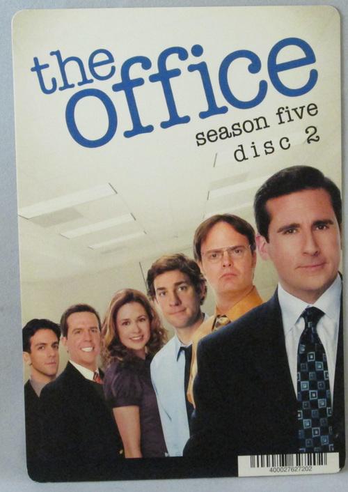 StrackStore's tweet image. Office fans! Now you to can own this beautiful #backercard for: THE OFFICE: SEASON 5 (DISC 2) ow.ly/I1lMb