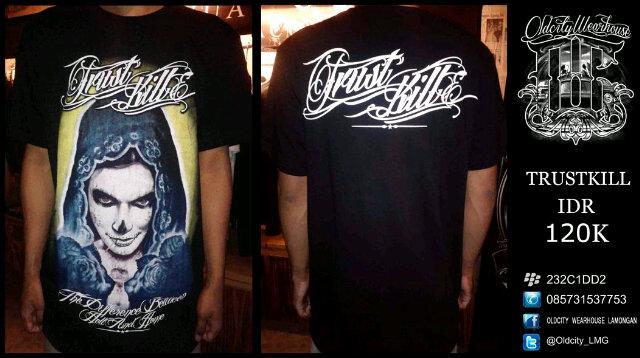 Trustkill_Merch's tweet image. Ready stock | TRUSTKILL "Difference" | 120K | Size L XL XXL | For order : +6285731537753 / 232C1DD2