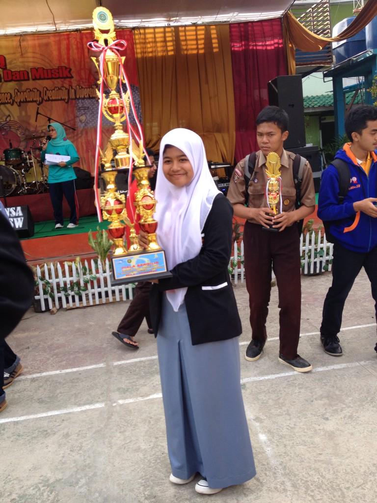 And here we are.. The General Winner..

SMA Negeri 1 Pringsewu
Yeah!!