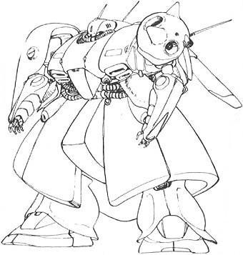 Lv2 ガンダム兵器倉庫管理ロボ ゴブリンa ジオンの再興に登場した機体ですね Msの絶対的不足に対して 通常のms製作コストの2 3で作成された機体 現場で現役で稼動する旧式ms ザク グフ ドムなど に比べ 高性能を発揮したため 量産化されました