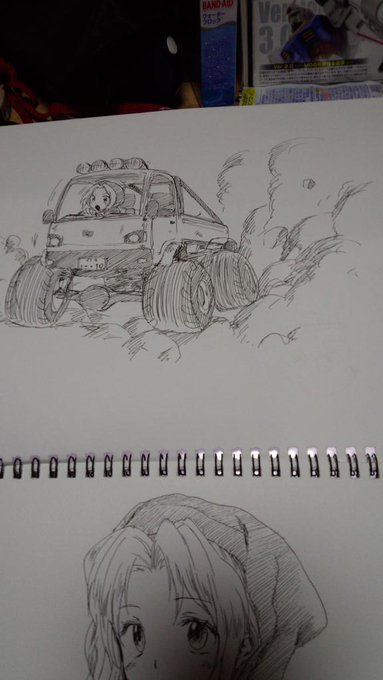 これでアンドゥとレイヤーがあればアナログでかくのに 