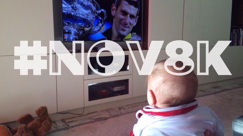 slonoxy's tweet photo. Bravo #Nov8k! @DjokerNole @JelenaRisticNDF http://t.co/HoA06NAMYI