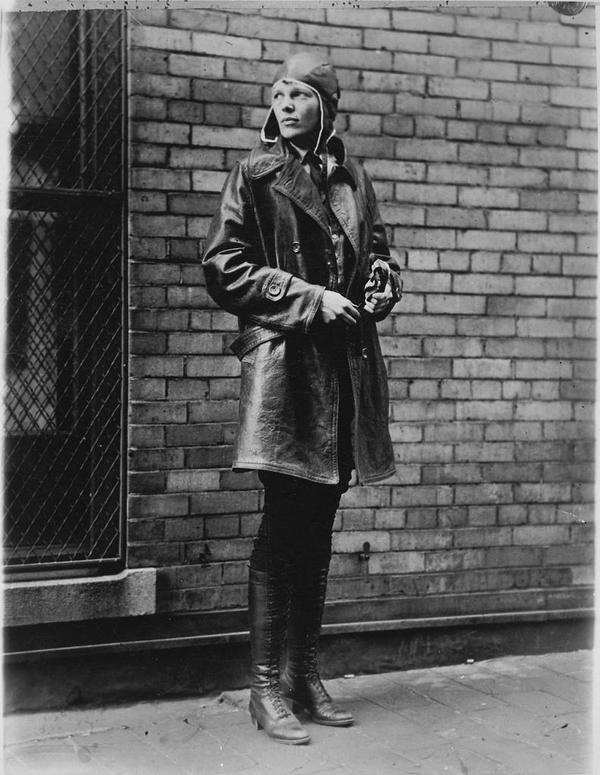 What Did Amelia Earhart Look Like  in 1928 