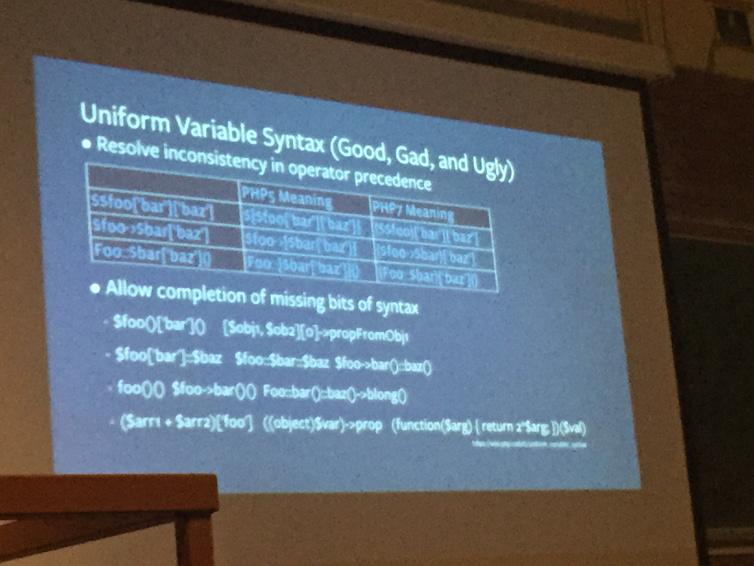 miss_jwo's tweet image. This is probably the biggest issue to upgrading to #php7 #phpfosdem