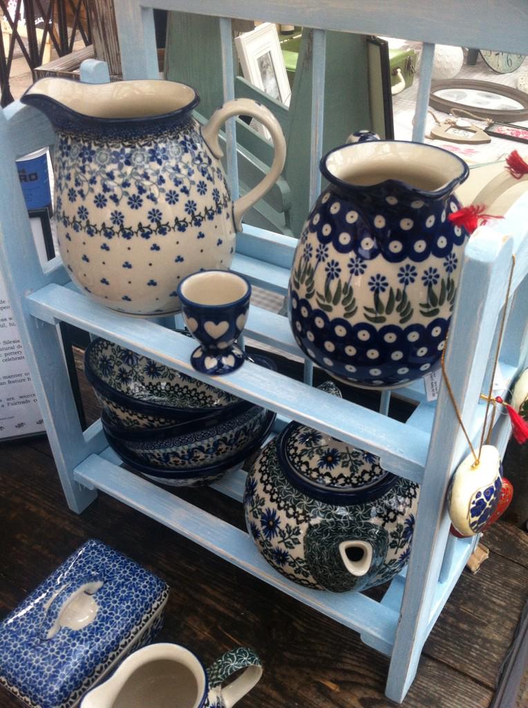 altrinchammkt's tweet image. Really beautiful polish pottery from @FilipskiKirkus today @altrinchammkt