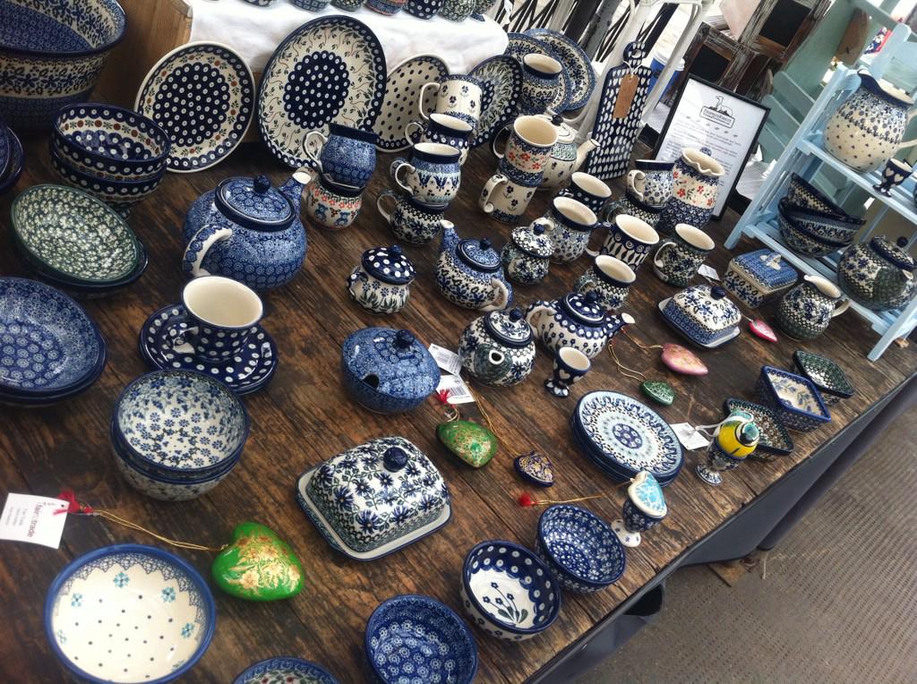 altrinchammkt's tweet image. Really beautiful polish pottery from @FilipskiKirkus today @altrinchammkt