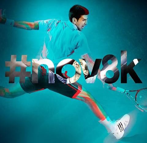 Djokovic - Melbourne afiche