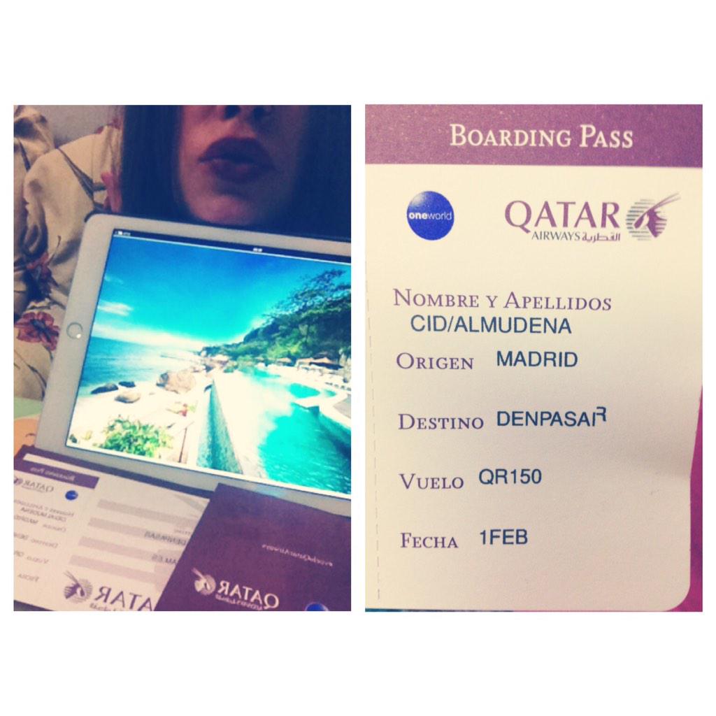 Almu91194's tweet photo. ¿Estudiante de turismo viajando a Bali? Mejor, imposible, con estas playitas @QatarAirFitur  #vueloQatarAirways http://t.co/aTh4Q5QZBZ