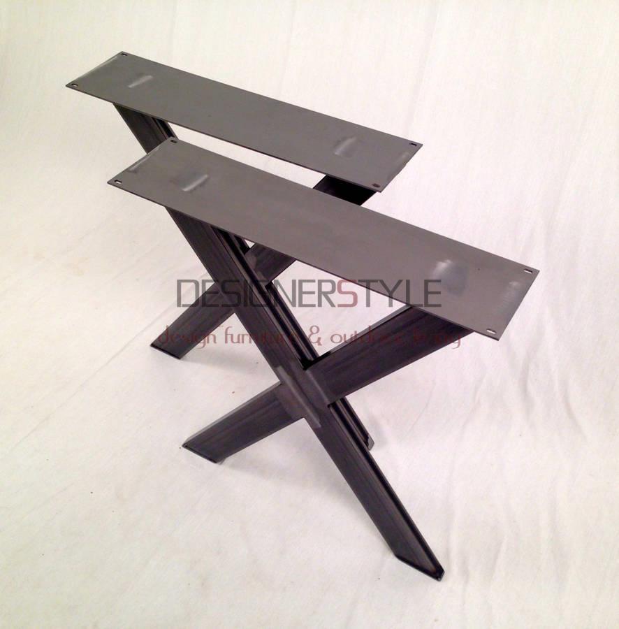 strakke industriele tafel poten in diverse maten en modellen leverbaar
#industriele #tafelpoot #staal #tafelonderstel
