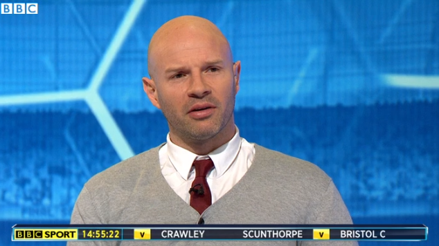 HughesOli's tweet photo. “@BBCSport: Was Danny Mills right to stand by his criticism of Stuart Pearce? Watch: http://t.co/bSi3GpSMvl #nffc http://t.co/EOH3i4pSmh” no