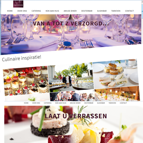 Volop inspiratie voor de lekkerste feestjes op onze nieuwe website: culivivre.com. Welkom!