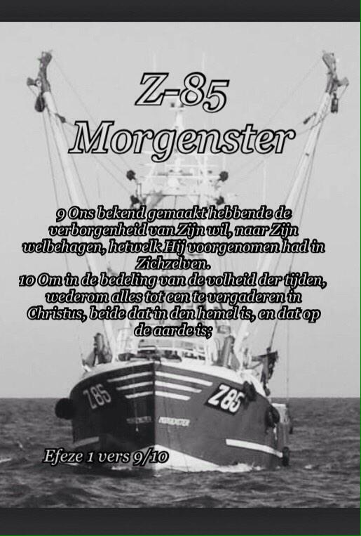 Hoop en bid dat de zoekactie van de week mag baten  Mogen deze belovende woorden; van de Morgenster tot troost zijn.