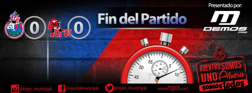Rojos_Municipal's tweet image. Finalizó el partido, el resultado te lo presenta: @DMSdemospro.

#RojosToros #DaleRojo #SomosMunicipal