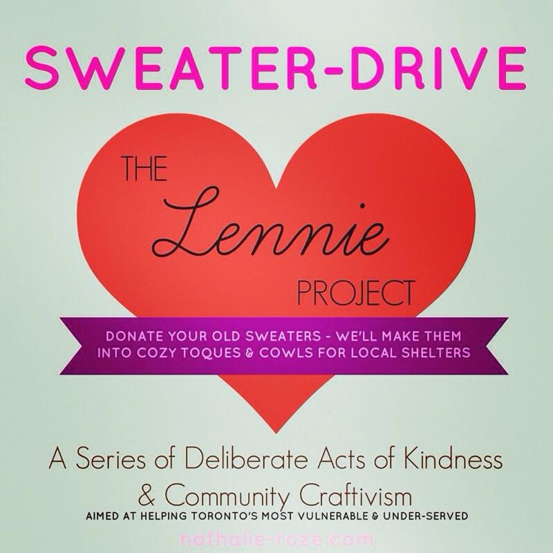 LeslieMarket's tweet photo. Bring your sweaters to #SouperBowl for the #LennieProject @NRandCo http://t.co/mjiptEMiBm