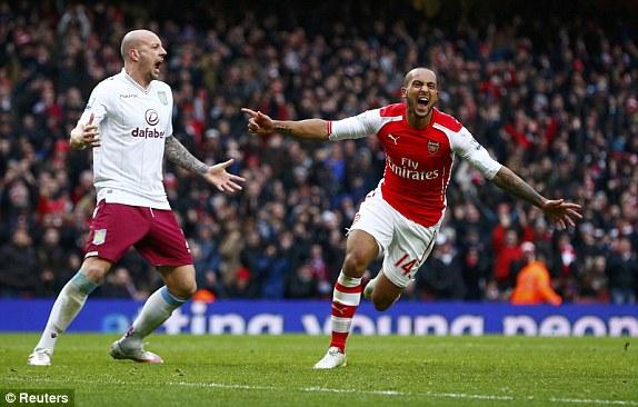 Dggooner14's tweet photo. A great performance! Ozil and Walcott is back! What a beautiful night for the gunner #Arsenal #GunnersOnFire #VCC http://t.co/VCiBjZzMCS