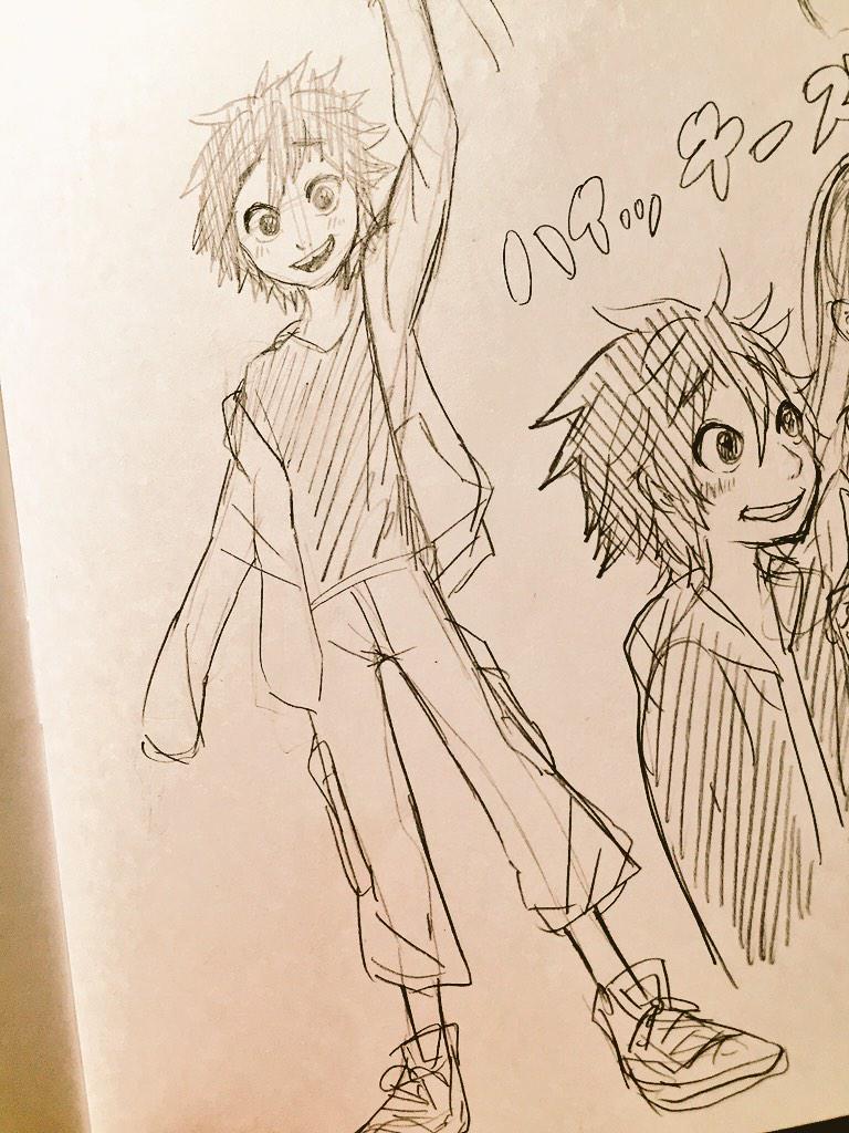 ヒロがかわいすぎて描き殴っている〜〜
あ〜〜 