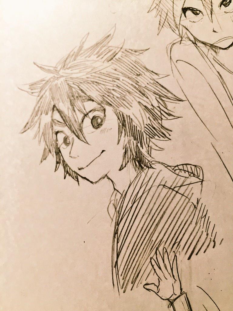 ヒロがかわいすぎて描き殴っている〜〜
あ〜〜 