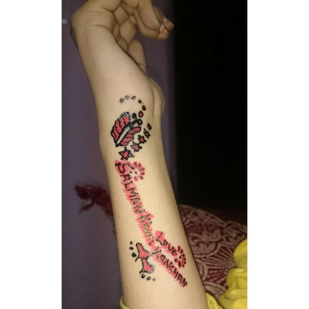 Salmans Biggest Fan Tattoo Whole Body with Salman Khan YouTube #21 Salmans Biggest Fan Tattoo Whole Body with Salman Khan YouTube