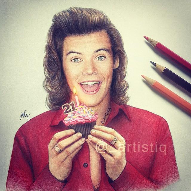 \" Happy 21st Birthday Harry!!    YESYES YES