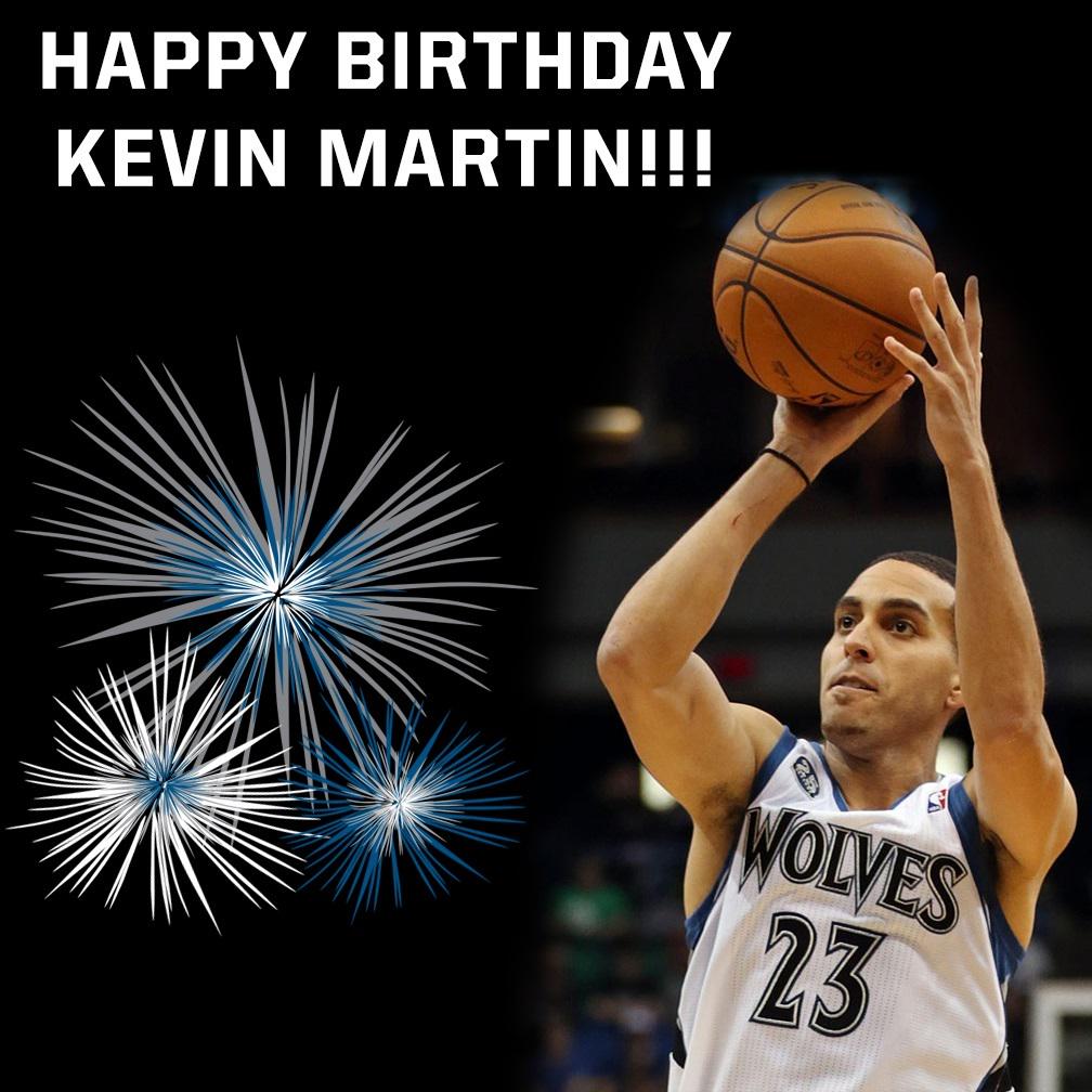 It\s a super Sunday for K-Mart as he turns 32 today! Happy Birthday to Kevin Martin of the 